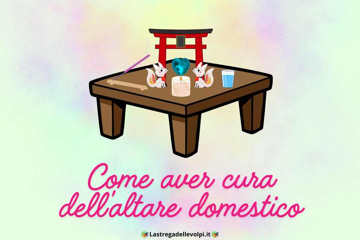 Cura altare domestico